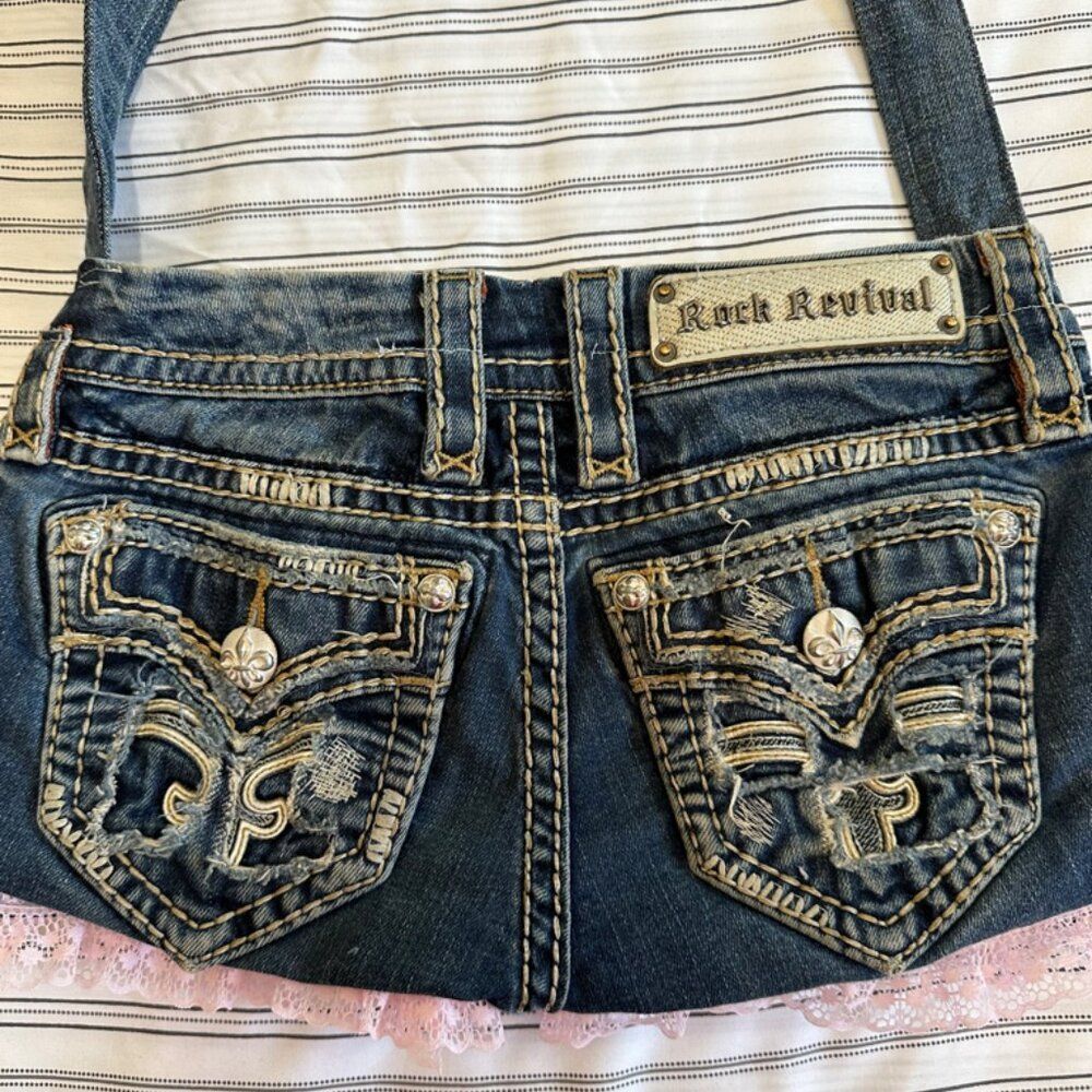 Rock Revival Shoulder Bag Upcycle